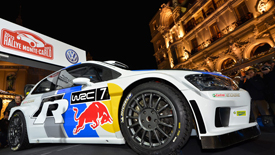 WRC モンテカルロラリー 2014  カジノ広場前セレモニアルスタート