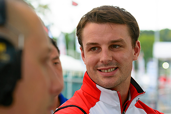 Porsche GT drivers Nick Tandy and Earl Bamber (pictured) will graduate to the marque&#39;s LMP1 squad for the Le Mans 24 Hours. - 1423152139